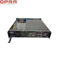 Amplificador de Potencia DSP Profesional OPRA DSP3000 de 4 Canales, 2000W de Alta Potencia, con Procesador de Audio en Red DANTE
