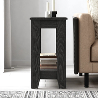 Table basse moderne en bois massif, style nordique simple - Meubles de salon