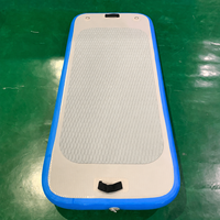 Planche de paddle gonflable pour yoga, en PVC, modèle Qm-1031DD, pour sports nautiques et plateforme flottante de yoga, Stand-Up Paddleboard