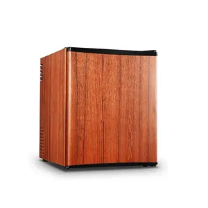 Réfrigérateur Commercial en bois, plan de travail 35 L, réfrigérateur de Table, pour chambre d'hôtel, de maison, Mini Bar, pas de bruit