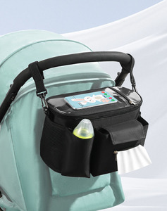 Mochila ligera para pañales de Material Oxford, compartimento de gran capacidad, patrón de dibujos animados, múltiples métodos de transporte, portátil - Product Image 5