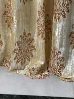 Style Vintage Coton Viscose Velours Concassé Luxe Rideau Boho Rideau De Luxe Rideaux Peut Être Personnalisé N'importe Quelle Taille en Gros