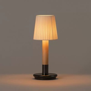Lampe de bureau rétro de style japonais, portable, nordique, pour salle à manger, salon, chambre à coucher, café, veilleuse rechargeable - Product Image 2