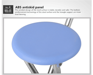 Berkaki Tiga Tongkat Lipat Bangku Tongkat dengan Kursi - Product Image 3