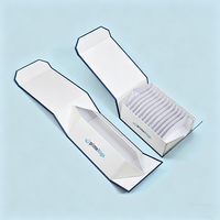 Boîte d'emballage orthodontique personnalisée de luxe biodégradable pour aligneurs rigides, en papier d'art, impression offset, avec fermeture magnétique et paillettes