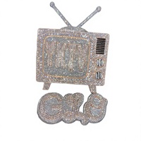 Colgantes de Plata de Ley 925 Vintage con Nombre y Engaste de Bisel para Conectores de Joyería DIY para Fiestas