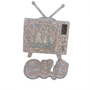 Vintage 925 Sterling Silver <b>Name</b> Pendant Charms Connectors with Bezel Setting for Party DIY Jewelry Making - Product Image 3