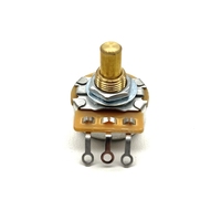 CTS Hotselling Modèle 24mm RV2410N A500K B500K potentiomètre conique linéaire à arbre divisé pour guitare électrique