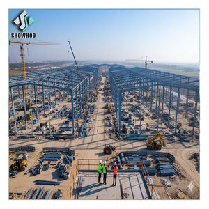 Entrepôt logistique en structure préfabriquée en acier, atelier, bâtiment industriel, bâtiment commercial, entrepôt en structure métallique - Product Image 5