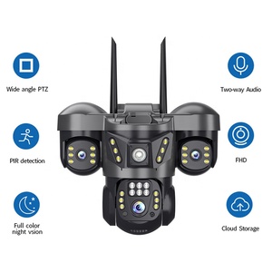 Regis ba ống kính 3 màn hình v380pro tự động theo dõi ngoài trời Wifi IP PTZ P2P xem 360 đám mây lưu trữ Home an ninh CCTV <span class=keywords><strong>Camera</strong></span> - Product Image 2