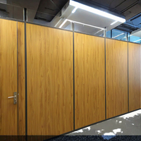 Cloison de séparation mobile insonorisée légère et pliable pour bureau commercial moderne