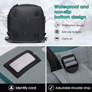 Sac à dos pour chaussures de ski de grande capacité, résistant, fabriqué en usine BSCI, sac à chaussures de ski personnalisé avec poche pour casque, sac pour équipement de ski - Product Image 2