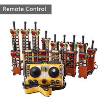 Télécommande sans fil automatique à code fixe 315 MHz pour grue, en plastique, modèle F24-10S, portée 100 m