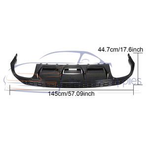 Difusor Trasero de Fibra de Carbono de Alta Calidad 2021-2023, Modelo Original de Fábrica, Modificado para Sedán <span class=keywords><strong>A3</strong></span> <span class=keywords><strong>S</strong></span>-<span class=keywords><strong>line</strong></span> S3 - Product Image 4