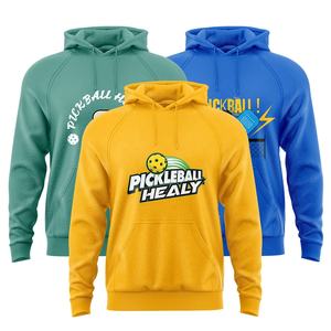 Screen Printed Pullover Graphic Logo Men's Autumn Hoodie Fleece <b>Fabric</b> Gym Wear High Quality Anti Shrink - Product Image 1