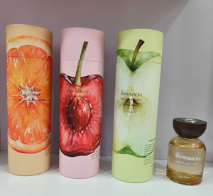 Vela Aromática Frutal Creativa en Frasco de Vidrio, Aroma a Manzana y Cereza, Aroma Duradero para el Hogar, Sala de Estar, Dormitorio - Product Image 2