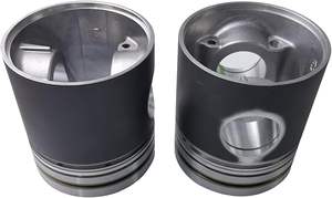 Pistón de Motor D1146 DE08 con Pasador, Kit de Forro de Motor para Excavadora DX300 DH300-5, 65.02501-7400 65.02501-0785A - Product Image 3