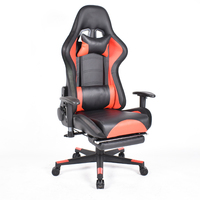 Chaise de bureau ergonomique pour PC avec lumières RGB Bluetooth, accoudoirs 2D réglables, chaise de jeu confortable pour personnes de grande taille