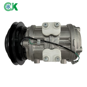 คอมเพรสเซอร์แอร์รถบัสแบบ Heavy Duty รุ่น <span class=keywords><strong>10P30B</strong></span> 24V 300cc 10 สูบ แบบ Swash Plate สำหรับรถมินิบัสโดยสารขนาด 6-7 เมตร ใช้สำหรับเปลี่ยนอะไหล่ระบบทำความเย็น - Product Image 3