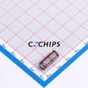 ตัวเก็บประจุอิเล็กโทรไลต์อะลูมิเนียมแบบ Through-Hole รุ่น DHG160M226E150S1AA ขนาด D6.3xL15 มม. 22uF 20% 160V 450mA-100kHz - Product Image 2