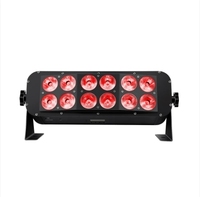 Éclairage LED puissant à batterie 12x18W RGBWA+UV sans fil DMX Wash Uplights avec WIFI & IR Dj pour mariage Lumière Par sans fil