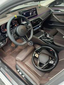 Volant de voiture LED en fibre de carbone pour BMW G30 G20 G01 G02 G05 G06 G07 M4 M5 F90 <span class=keywords><strong>M8</strong></span> X3 X4 X5 X6 F40 F44 F97 F98 F95 F96 G11 G12 - Product Image 3