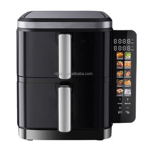 Aifa 11L acier inoxydable <span class=keywords><strong>double</strong></span> friteuse 2800w contrôle numérique airfly écran tactile friteuses appareils ménagers intelligents Air Fryer Four - Product Image 6