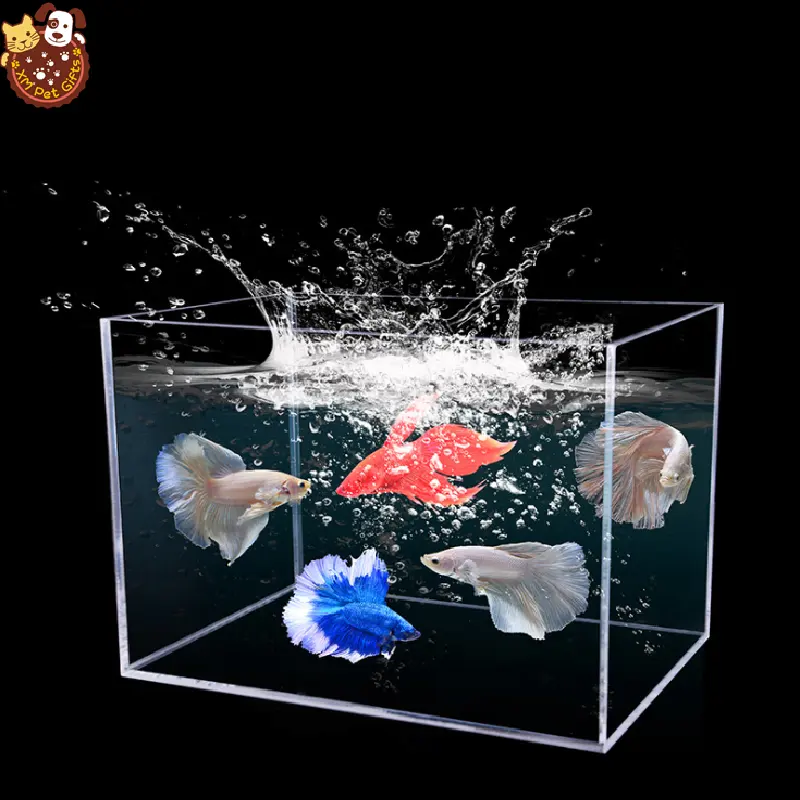 Custom super transparent fish tank acrylic glass aquariums fish tanks glass acrylic