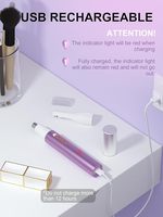 Tondeuse 2-en-1 pour poils du nez et des oreilles avec écran LED pour femmes et hommes, tondeuse à sourcils portable et étanche pour l'épilation du visage