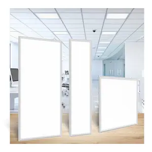 Industrial Design 2x2FT 48W Slim Square Recessed SMD LED Panel Smart Control Commercial LED Light Panel 600x600