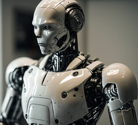 Kustom plastik vakum membentuk penutup layanan Model Robot CNC mesin penutup prototipe 3D pencetakan layanan fabrikasi