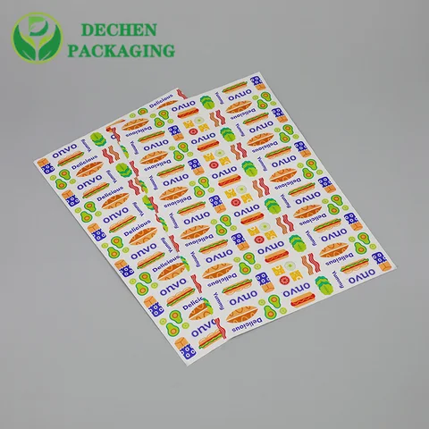Hamburger Foil Packaging hamburger Foil isolant