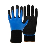 Gants de travail en nitrile latex, résistants, à prix avantageux, avec poignets élastiques, ignifuges, imperméables et résistants à l'abrasion