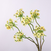 Kunstbloemen Enkelvoudige Fluwelen Bloemsteel Wit 40cm voor Bloemvaas, Bruidsboeket & DIY knutselwerk