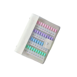 แผ่นแม่เหล็กแสดงสีเล็บ 120 สี สำหรับเก็บตัวอย่างสีเจล สำหรับร้านทำเล็บ - Product Image 6