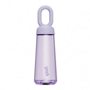 U.oh Reusable Water Bottle With Built-In Handle Cute Design For Children Travel <b>Plastic</b> Bpa Free Direct Drinking - Product Image 4