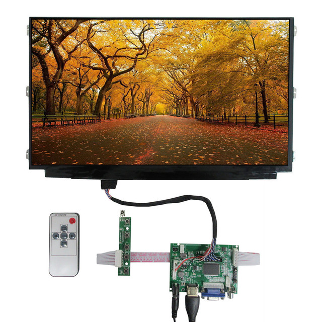13.3 Inch LCD Screen Display Monitor Driver Control Board 2AV HD-Compatible VGA For Raspberry Pi Banana/Orange Pi Computer