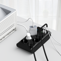 Artículos eléctricos 10 salidas de CA enchufe 16A tira de alimentación con carga inteligente Usb Europa más vendidos