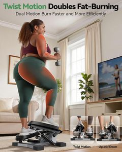 Stepper <span class=keywords><strong>en</strong></span> Forma de U para Hacer <span class=keywords><strong>Ejercicio</strong></span> <span class=keywords><strong>en</strong></span> <span class=keywords><strong>Casa</strong></span>, Stepper con Bandas de Resistencia para Entrenamiento de Cuerpo Completo - Product Image 2