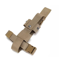 Pochette tactique robuste en nylon pour bouteille de gaz, sangle réglable, accessoire d'urgence pour la chasse en extérieur, polyvalente et durable
