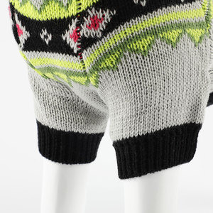 Suéter de invierno acogedor clásico para perros gatos lindo abrigo de regalo de punto para Niños Niñas Ropa de Navidad para mascotas cachorro cálido de algodón sólido - Product Image 3