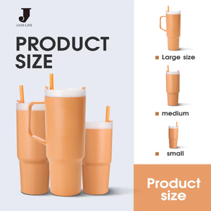 Nuevo JASS LIFE, Taza de Viaje Portátil <span class=keywords><strong>3</strong></span> en 1 de 40 oz para Café, con Tapa y Pajita, Asa Cómoda, Aislamiento Térmico de 0 a 6 Horas - Product Image 5