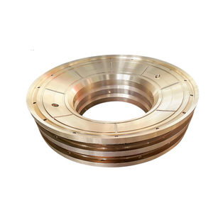 Douille simple de cuivre de bride de précision pour la structure cylindrique des véhicules à moteur de palier de butée de rouleau d'aiguille - Product Image 4