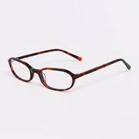 Lmamba 2509F - Montura Óptica Ovalada de Acetato de Lujo con Protección Anti Luz Azul, Tendencia de Alta Calidad, Fabricante OEM ODM, Unisex, Venta al por Mayor