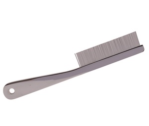 Hexagonal Spine Silver Color Iron Metal <b>Flea</b> <b>Comb</b> Pet Grooming <b>Comb</b> Metal Pins <b>Flea</b> Removal Tool for Dogs Cats - Product Image 3