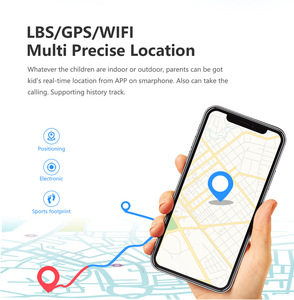 Usine numérique 4G GPS enfants <span class=keywords><strong>carte</strong></span> Sim montre 600mAH VDF98 étanche SOS téléphone LBS Wifi GPS Tracker 4G enfants montre intelligente - Product Image 5