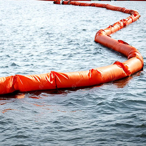 Protection environnementale contre les déversements d'hydrocarbures : Barrière flottante anti-sediments et rideau anti-sediments pour la protection des zones marines - Product Image 1