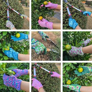 Guantes de Jardinería Resistentes a Impactos, con Agarre Flexible, de Cuero, con Protección Química y Antivibración, Venta al por Mayor en China - Product Image 6