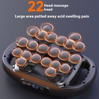 Poignée sans fil sport électrique puissant tenu dans la main vitesse rechargeable Fascia 22 têtes masseur pistolet