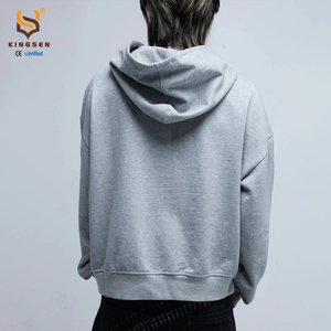 เสื้อฮู้ดดี้ผู้ชายแบบซิป ผ้าฝ้ายเฟรนช์เทอร์รี่เนื้อหนา พิมพ์ลายกราฟิกดิจิทัล สไตล์สตรีทแวร์ ทรงโอเวอร์ไซส์ - Product Image 3